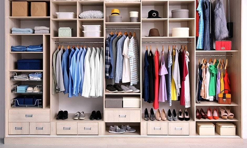 Wardrobe Organising